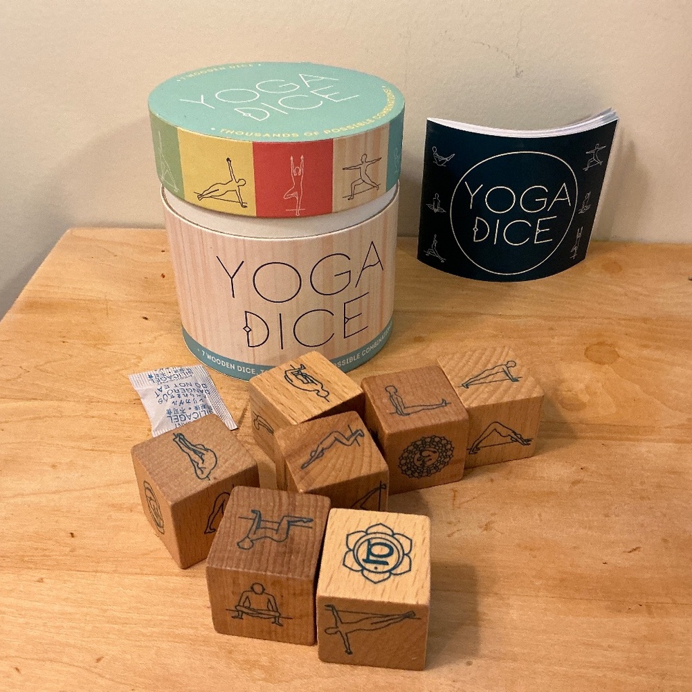 Yoga Dice Game great for personal or group workout, meditation Gift